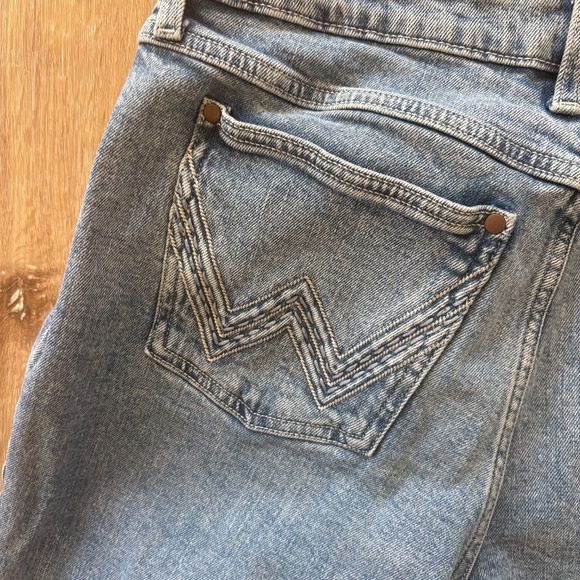 Wrangler Blue Flare Jeans - Picture 8 of 15